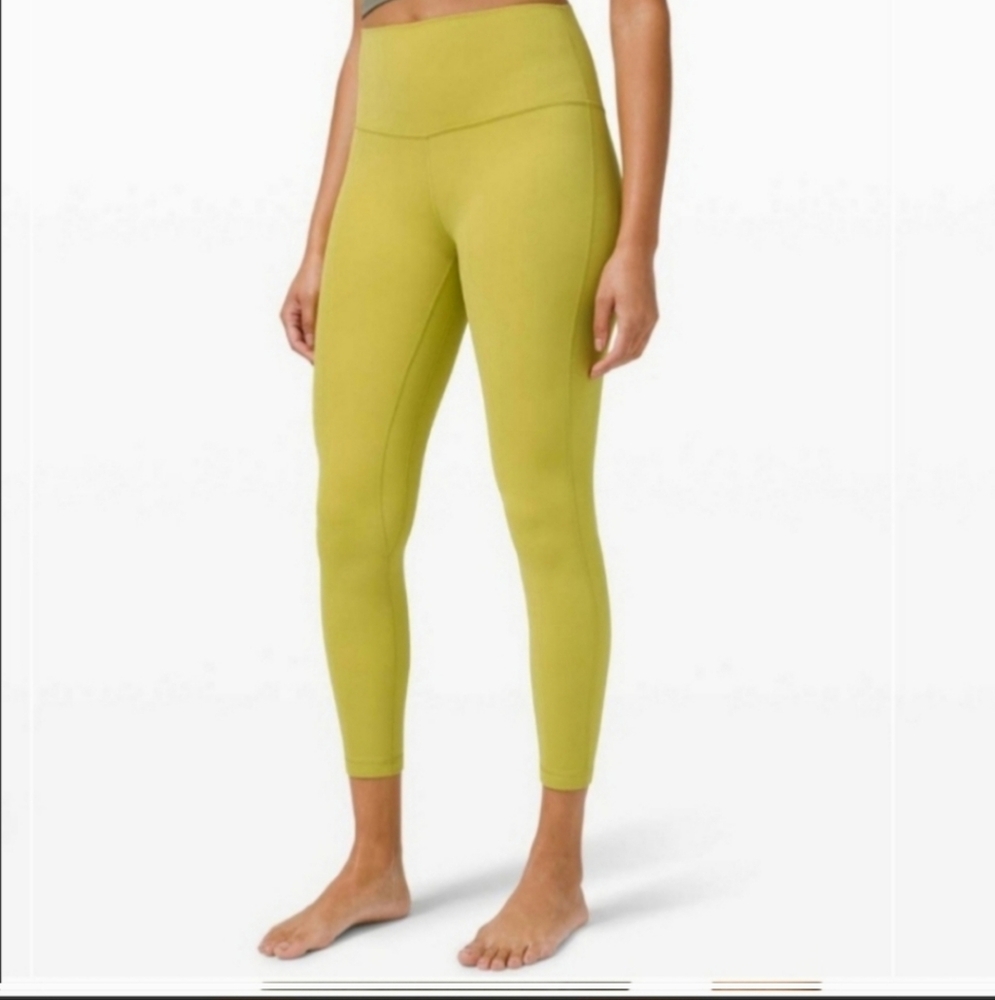 RESERVED EUC lululemon Align HR Pants Leggings size 6 25"L